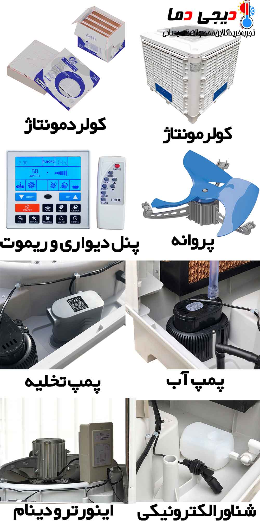 تجهیزات-کولر-نیروتهویه-18000-پایین-زن