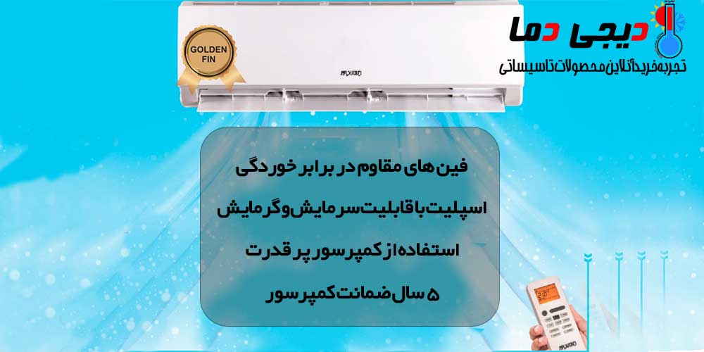 انواع-کولر-گازی-ایران-رادیاتور